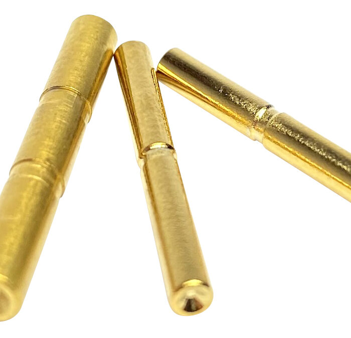 Cross Armory CRG5PSGD 3 Pin Set Dimpled Compatible w/Glock 17/19/26/34 Gen5 Gold Steel