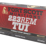 Fort Scott Munitions 223055SCV Tumble Upon Impact (TUI) 223Rem 55gr Solid Copper Spun 20 Per Box/25 Case 1 133846