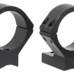 Talley 840705 Scope Mount/Ring Combo Black Anodized Aluminum 34mm Tube Weatherby Mark V Medium Rings Magnum Action 0 MOA 1 134895