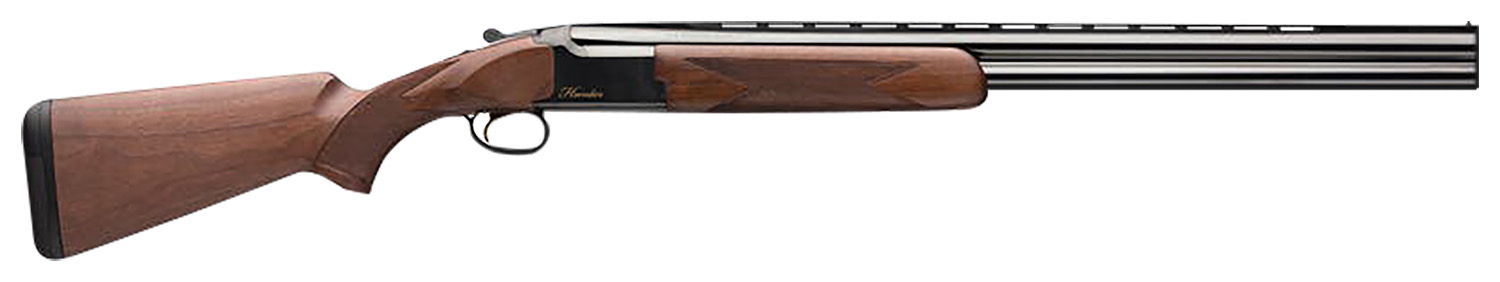 Browning 018258605 Citori Hunter 20 Gauge 26" Barrel 3" 2rd, Blued Barrels & Receiver With Gold Enhancement, Satin American Black Walnut Stock