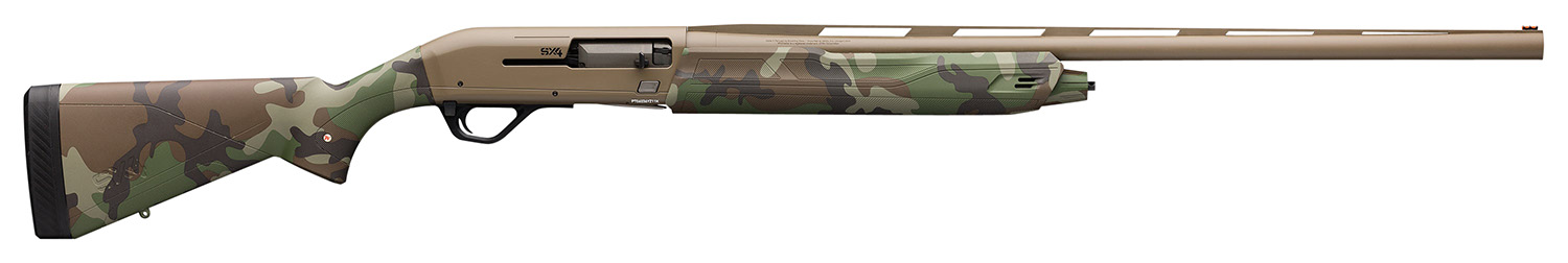 Winchester Repeating Arms 511290292 SX4 Hybrid Hunter 12 Gauge 28" 4+1 3.5" Flat Dark Earth Cerakote Rec/Barrel Woodland Camo Stock Right Hand (Full Size) Includes 3 Invector-Plus Chokes 3 Winchester Repeating Arms 511290292 SX4 Hybrid Hunter 12 Gauge 28" 4+1 3.5" Flat Dark Earth Cerakote Rec/Barrel Woodland Camo Stock Right Hand (Full Size) Includes 3 Invector-Plus Chokes