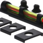 TruGlo TG-TG949D Tru-Bead Universal Green Outside w/Red Center Fiber Optic Front Sight w/.120" Fiber Diameter Black Frame for Shotguns 1 135910