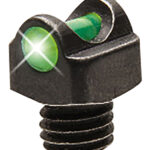 TruGlo TGTG954BG StarBrite Deluxe Bead Black | Green Fiber Optic Front Sight 3-56" Threads 1 135995