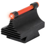 TruGlo TGTG95450RR 3/8" Dovetail Front Sight Black 0.450" Red Ramp for Rifle 1 136000