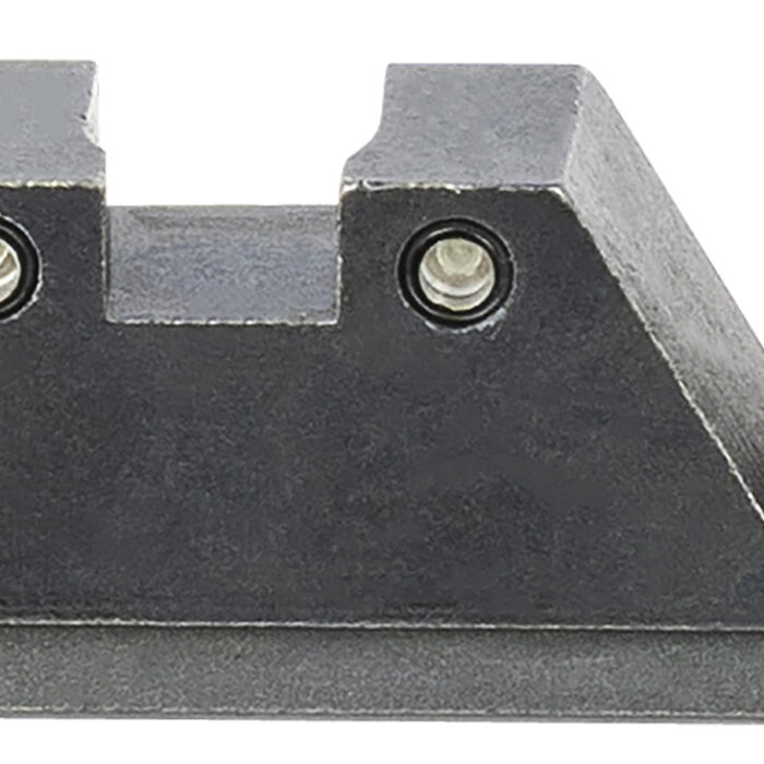 AmeriGlo GL813 Optic Compatible Sight Set for Glock  XL Tall Green Tritium Black Outline Front Sight-Green Tritium Black Outline Rear Sight