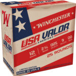 Winchester Ammo USA1200VP USA Valor 12Gauge 2.75" 9Pellets 00Buck Shot 25 Per Box/10 Case *Limited 2 137726