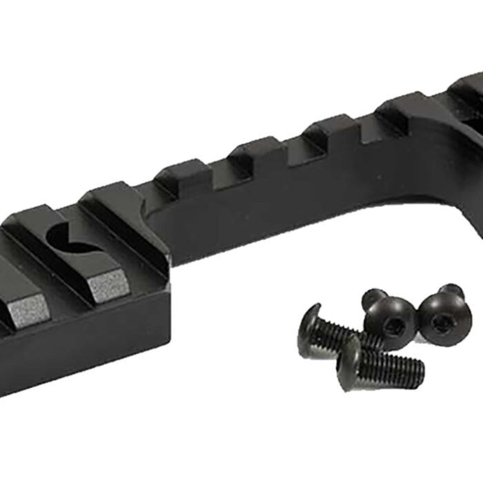 Crickett KSA00411 Keystone Precision 722 Picatinny Scope Mount Kit  Matte Black