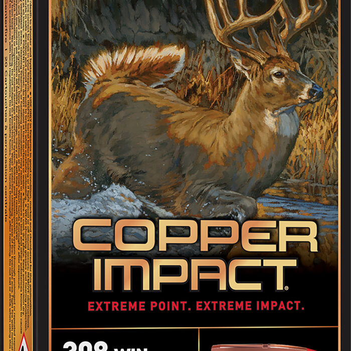 Winchester Ammo X308CLF Copper Impact  308Win 150gr Copper Extreme Point Lead Free 20 Per Box/10 Case