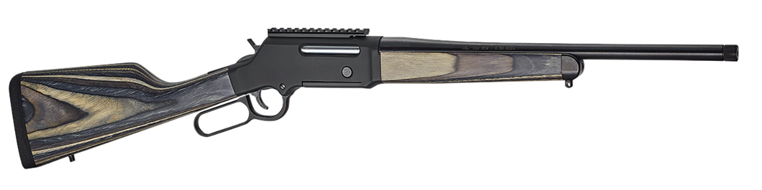 Henry H014RP223 Long Ranger Express Carbine 223 Rem 223 Rem/5.56 NATO 5+1 16.50" Blued Threaded Barrel, Black Hardcoat Anodize Picatinny Rail Aluminum Receiver, Fixed Birch Laminate Stock, Right Hand