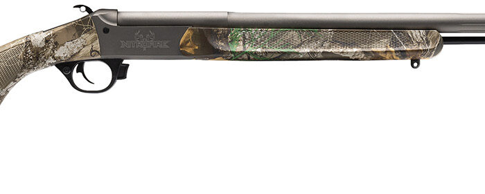 Traditions CR841104421 NitroFire VAPR 50 Cal 209 Primer 26" Gray Cerakote Fluted & Tapered Barrel, Drilled & Tapped Receiver, Realtree Edge Fixed Synthetic Stock