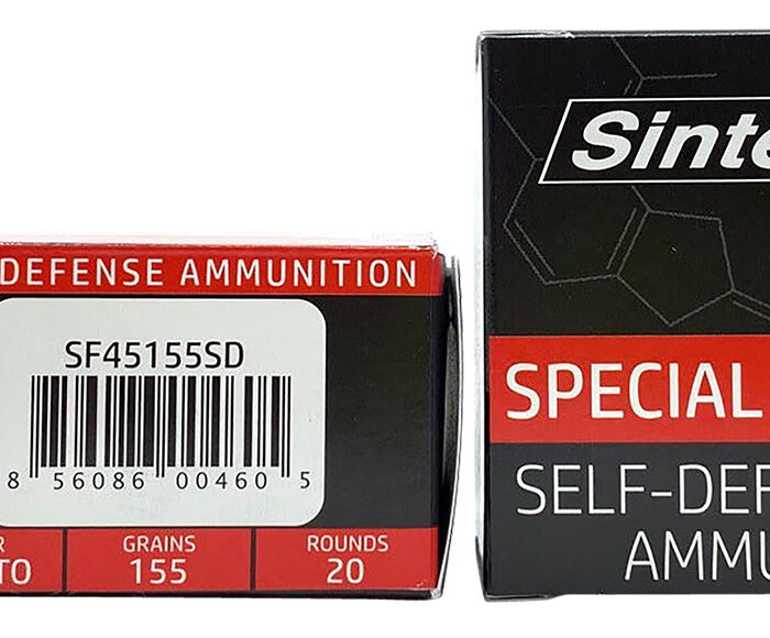 SinterFire Inc SF45155SD Special Duty (SD)  45ACP 155gr Lead Free Frangible Hollow Point 20 Per Box/10 Case
