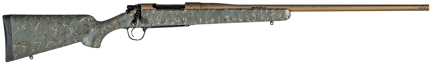 Christensen Arms 8010201400 Mesa Long Range 338 Lapua Mag 3+1 27" Threaded Barrel, Burnt Bronze Cerakote, Green with Black/Tan Webbing Stock 3 Christensen Arms 8010201400 Mesa Long Range 338 Lapua Mag 3+1 27" Threaded Barrel, Burnt Bronze Cerakote, Green with Black/Tan Webbing Stock