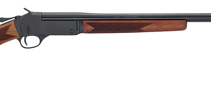 Henry H015Y410 Single Shot Youth 410 Gauge with 22" Blued Barrel, 3" Chamber, 1rd Capacity, Black Metal Finish & American Walnut Stock Right Hand