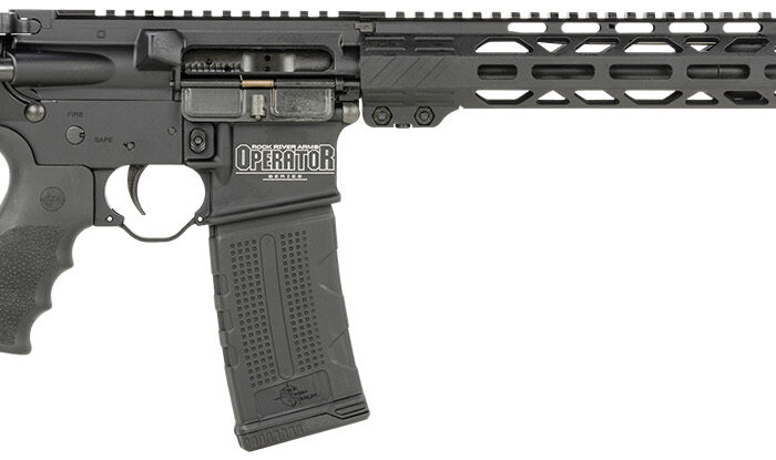 Rock River Arms OP1500 LAR-15M Operator ETR Carbine 5.56x45mm NATO 16" 30+1, Black, RRA NSP-2 Stock & Hogue Grip, Carrying Case