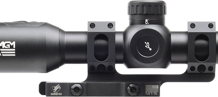 AGM Global Vision 3142455005DTL1 Adder TS35-384 Thermal Rifle Scope Black 3-24x 35mm Multi Reticle Digital 1x/2x/4x/8x Zoom 384x288, 50Hz Resolution