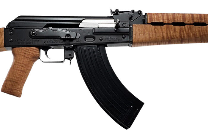 Zastava Arms Usa ZR7762LM ZPAP M70 7.62x39mm 30+1 16.30" Barrel, Black Barrel/Rec, Tiger Stripe Light Maple Grip & Fixed Stock