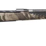 Savage Arms 58017 110 UltraLite 308 Win 4+1 22" Threaded Carbon Fiber Wrapped Barrel, Black Melonite Rec, Woodland Camo AccuStock with AccuFit 1 152039