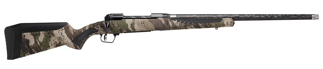Savage Arms 58017 110 UltraLite 308 Win 4+1 22" Threaded Carbon Fiber Wrapped Barrel, Black Melonite Rec, Woodland Camo AccuStock with AccuFit 3 Savage Arms 58017 110 UltraLite 308 Win 4+1 22" Threaded Carbon Fiber Wrapped Barrel, Black Melonite Rec, Woodland Camo AccuStock with AccuFit