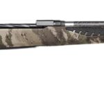 Savage Arms 58020 110 UltraLite 6.5 PRC 2+1 22" Threaded Carbon Fiber Wrapped Barrel, Black Melonite Rec, Woodland Camo AccuStock with AccuFit 1 152042