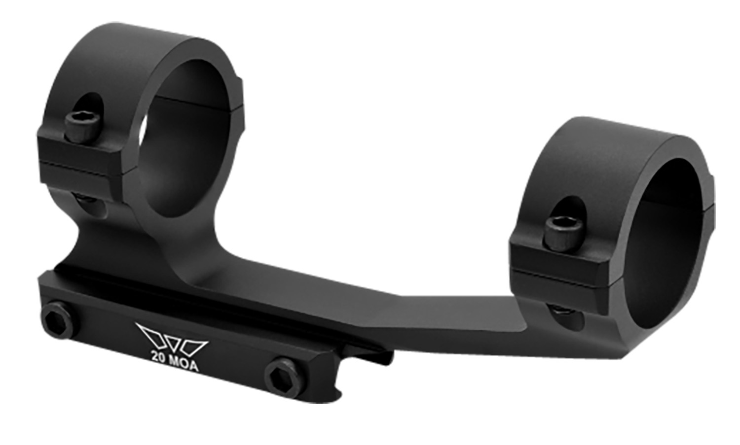 Warne V4012M MSR Scope Mount/Ring Combo Matte Black 30mm 20 MOA 3 Warne V4012M MSR Scope Mount/Ring Combo Matte Black 30mm 20 MOA