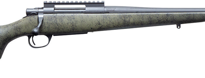 Howa HCSL65CRGRN 1500 Superlite Full Size 6.5 Creedmoor 5+1 20" Blued Threaded Barrel, Blued Picatinny Rail Steel Receiver, Green w/Black Webbing Fixed Stocky's Synthetic Stock