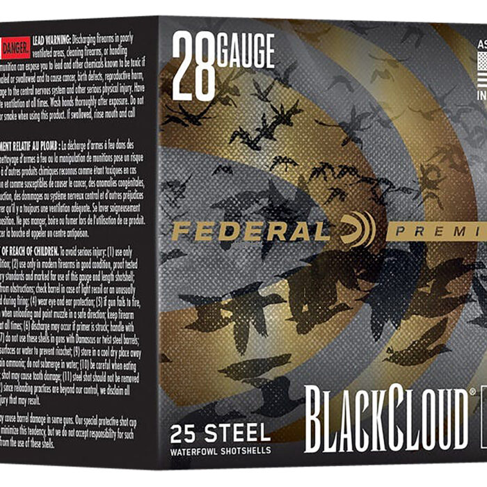 Federal PWBX2853 Black Cloud FS 28Gauge 3" 3/4oz 3Shot 25 Per Box/10 Case