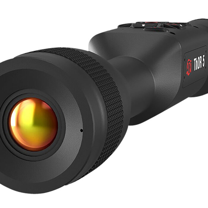 ATN TIWST5625A Thor 5 640 Thermal Rifle Scope, Black Anodized 2-16x Smart Mil Dot Reticle w/Zoom 640x480 12 Micron, 60 fps Resolution