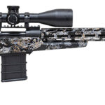 Howa HCRA308SKY M1500 APC Chassis 308 Win 24" Heavy Barrel 10+1 (3), Kryptek Skyfall Camo, Luth-AR MBA-4 Stock with Aluminum Chassis, 4-16x50 Scope, Bipod & 2 Grips 1 156315