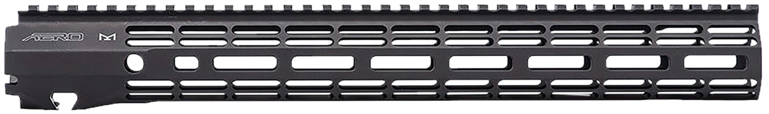 Aero Precision APRA500705A Atlas R-One Handguard 15" M-LOK, Black Anodized Aluminum, Full Length Picatinny Top, QD Sling Mounts, Mounting Hardware Included for M4E1/AR-15