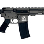 Great Lakes Firearms GL15223SSPTNG AR-15 Pistol 223 Wylde 30+1 7.50" Stainless Barrel, Tungsten Rec, 7" M-LOK Handguard, Buffer Tube (No Brace), Black A2 Grip 2 156864