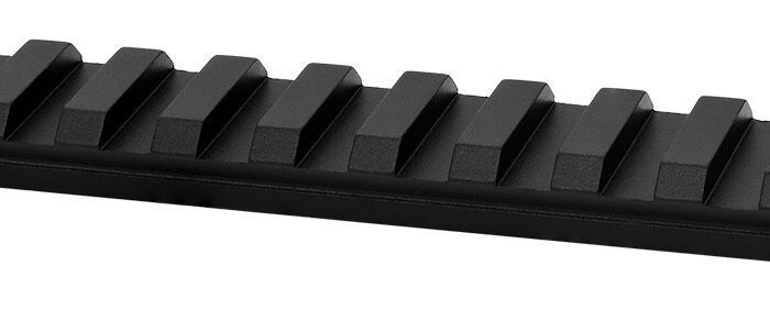 Warne V49820MOA Vapor Picatinny Rail Black Anodized Aluminum Savage Axis/Axis II, 20 MOA