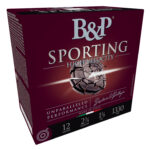 B&P 12B8SCH8 Sporting Clay 12Gauge 2.75" 1 1/8oz 8Shot 25 Per Box/10 Case 2 157169