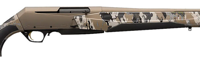 Browning 031072218 BAR MK3 Stalker 308 Win 4+1 22" Smoked Bronze Cerakote Fluted Barrel & Receiver, Ovix Camo w/Fixed Overmolded Grip Paneled Stock