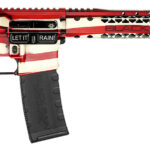 Black Rain Ordnance BROPATAMERICA Spec 15+ Patriot 5.56x45mm NATO 30+1 16", American Flag, 15" Slim M-LOK, Magpul Grip/Carbine Stock 1 158558