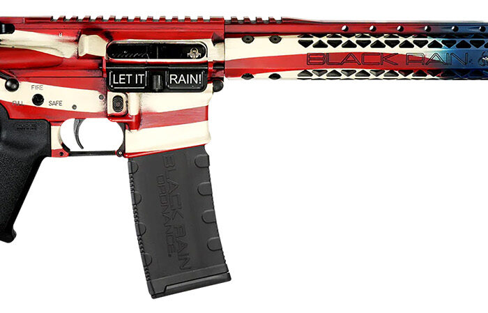 Black Rain Ordnance BROPATAMERICA Spec 15+ Patriot 5.56x45mm NATO 30+1 16", American Flag, 15" Slim M-LOK, Magpul Grip/Carbine Stock