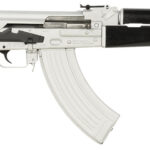 Zastava Arms Usa ZR7762CSB ZPAPM70 7.62x39mm 30+1 16.30" Black Chrome Lined Steel Barrel, Silver Receiver, Black Polymer Handguard, Fixed Dark Walnut Synthetic Stock 2 158647