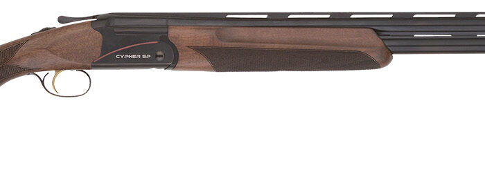 TriStar 33180 Cypher Sporting 12 Gauge Break Open 3" 2rd 30" Blued Ported Over/Under Vent Rib Barrel, Blued Steel Receiver, Adj Comb Turkish Walnut Stock, Ambidextrous