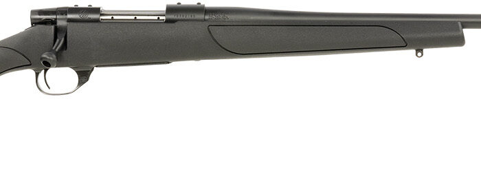 Weatherby VTX222RR4T Vanguard Obsidian Full Size 22-250 Rem 5+1 24"   Blued #2 Contour Threaded Barrel, Blued Drilled & Tapped Steel Receiver, Black Monte Carlo Synthetic Stock