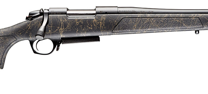 Bergara Rifles B14S907 B-14 Stoke 7mm-08 Rem 4+1, 20" Graphite Black Cerakote #4.5 Contour Threaded Barrel, Graphite Black Cerakote Steel Receiver, Black Webbed Tan Fixed w/SoftTouch Synthetic Stock