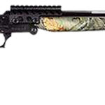 ATI G410NMD23C Nomad 410 Gauge Break Open 3" 1rd 23" Vent Rib, Black Barrel/Folding Rec, Camo Synthetic Furniture, Fiber Optic Sight, 2 Chokes 1 161160