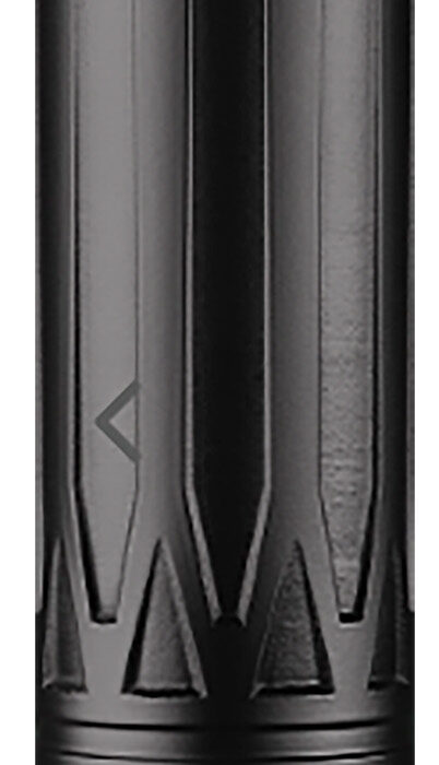 Dead Air NOMADTIXCXENOBLK Nomad TI XC Xeno Black 7.62mm Silencer w/ Xeno Adapter & DA124 Omni Brake