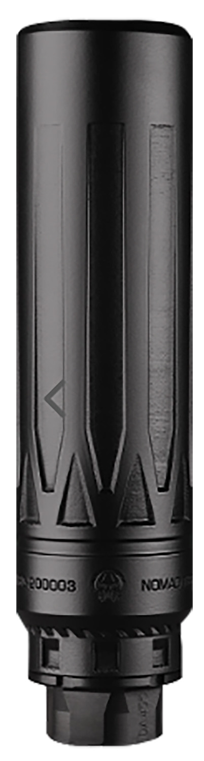 Dead Air NOMADTIXCXENOBLK Nomad TI XC Xeno Black 7.62mm Silencer w/ Xeno Adapter & DA124 Omni Brake