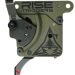 Rise Armament RA740 Reliant Trigger Black/Green Curved 1 164496