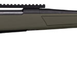 CVA CR3908G Cascade 22-250 Rem 4+1 22" Black Cerakote Steel Threaded Barrel, Black Cerakote Receiver, OD Green Synthetic Stock 1 164871