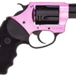 Charter Arms 53835 Pink Lady 38 Special 5rd 2" Black Steel Barrel, Black Cylinder, Black/Pink Aluminum Frame, Black Rubber Grip, Exposed Hammer 2 165142