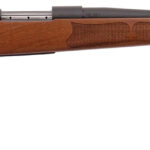 Weatherby VWR243NR0T Vanguard Camilla Compact 243 Win 4+1 20" Matte Blued, Matte Blued Drilled & Tapped Steel Receiver, Grade A Turkish Walnut Monte Carlo Wood Stock 1 165980