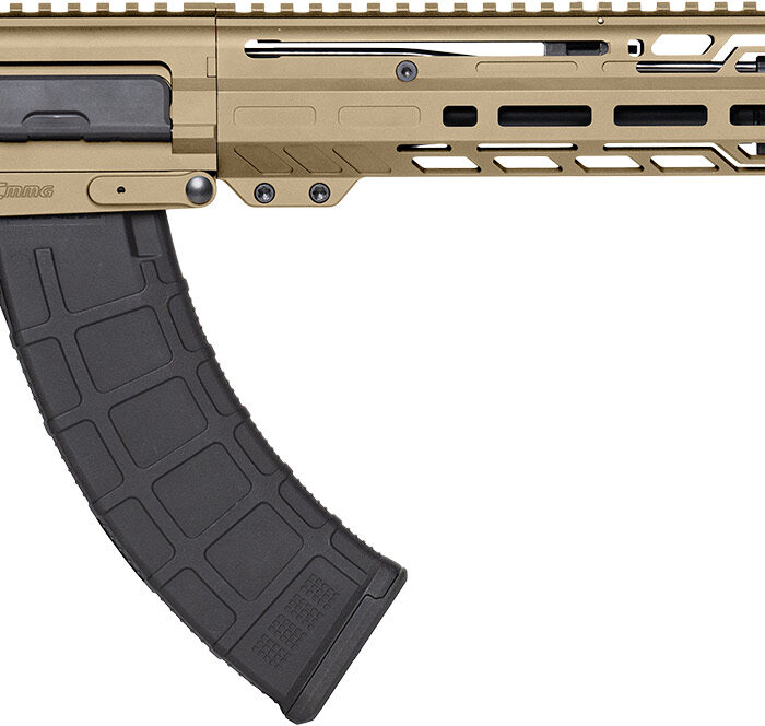 CMMG 86A8E0BCT Dissent MK47 7.62x39mm 30+1 12.50" Black Nitride Threaded Barrel, M-LOK Handguards, Coyote Tan Cerakote Aluminum Picatinny Rail Receiver