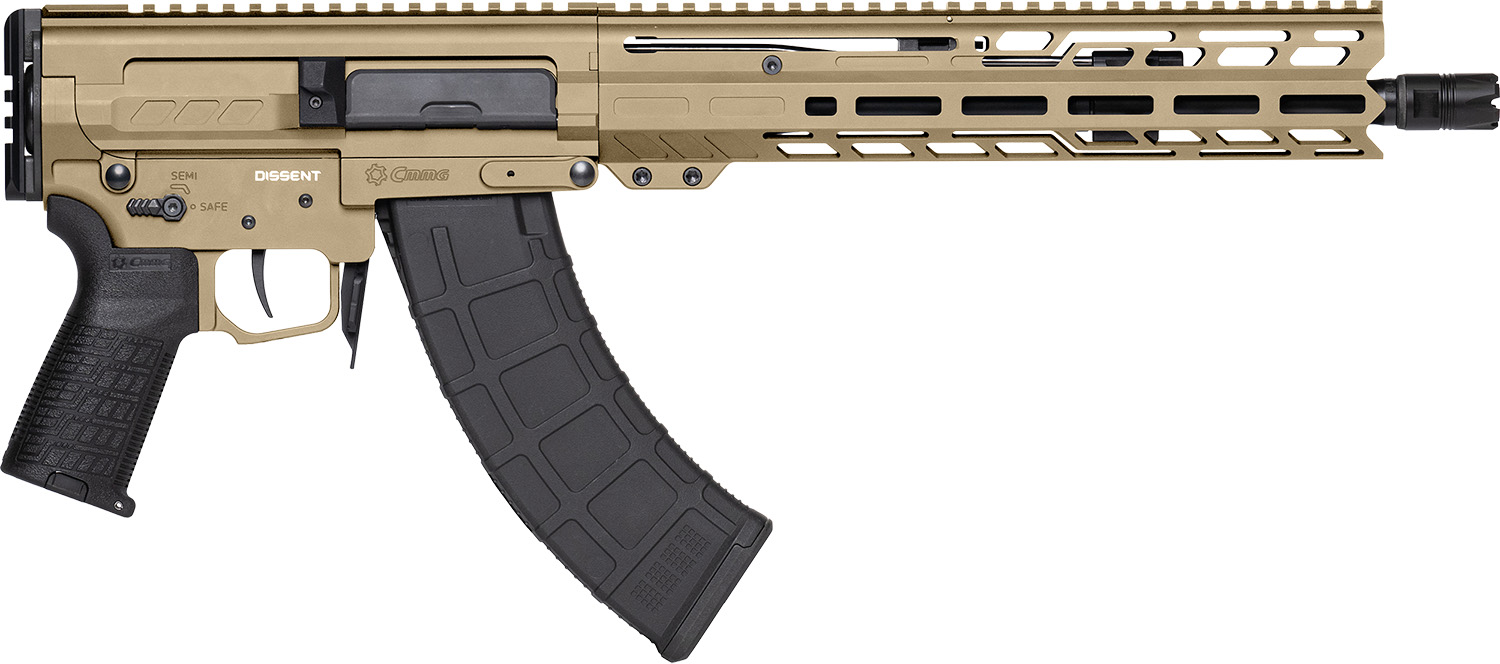 CMMG 86A8E0BCT Dissent MK47 7.62x39mm 30+1 12.50" Black Nitride Threaded Barrel, M-LOK Handguards, Coyote Tan Cerakote Aluminum Picatinny Rail Receiver 3 CMMG 86A8E0BCT Dissent MK47 7.62x39mm 30+1 12.50" Black Nitride Threaded Barrel, M-LOK Handguards, Coyote Tan Cerakote Aluminum Picatinny Rail Receiver