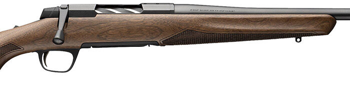Browning 036001218 X-Bolt 2 Hunter Full Size 308 Win 4+1 22" Matte Blued Sporter Barrel, Matte Blued Drilled & Tapped Steel Receiver, Fixed Satin Checkered Walnut Stock