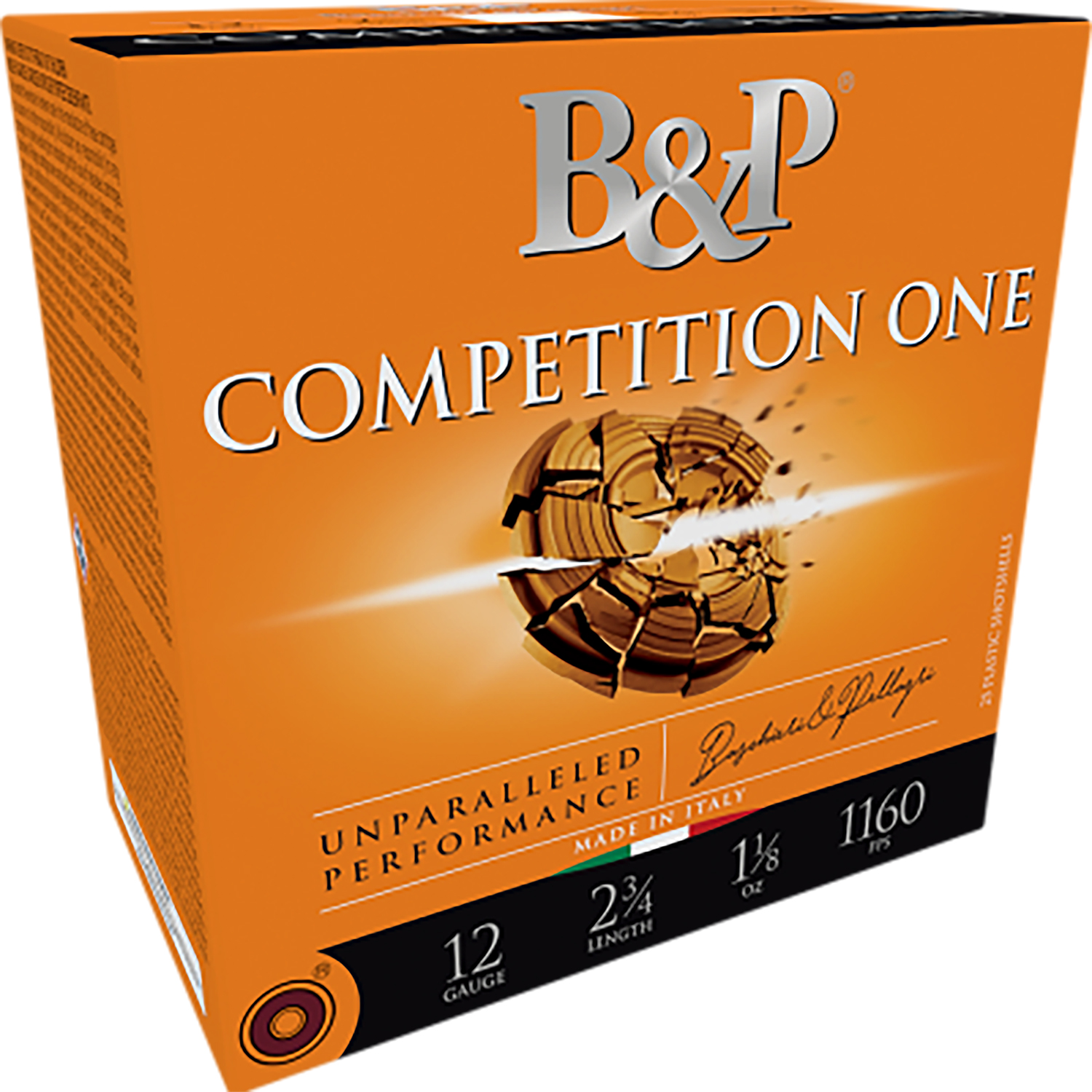 B&p Ammunition 12B32CP9 Competition One 12Gauge 2.75" 1 1/8oz 9Shot 25 Per Box/10 Case 3 B&p Ammunition 12B32CP9 Competition One 12Gauge 2.75" 1 1/8oz 9Shot 25 Per Box/10 Case